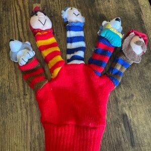 Little Red Riding Hood, Dankin Story Time Mitt - manufactured around 1994